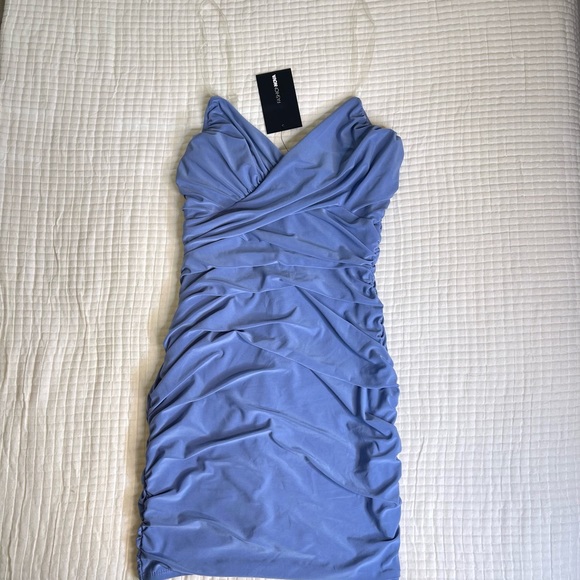 Fashion Nova Ruched Mini Dress - Picture 4 of 11